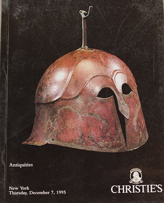 Christies NY Antiquities Auction Catalogue