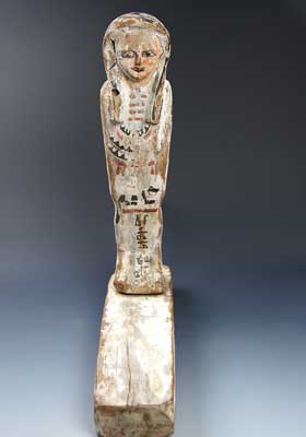 An Egyptian Wood Ptah-Sokar-Osiris, Late Ptolemaic - early Roman Period c. 2nd - 1st century B.C.