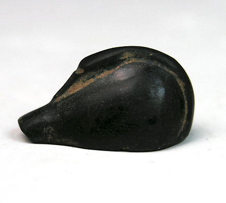 A good Babylonian hematite duck weight, ca 2100 - 1800 BC.