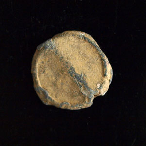 Byzantine Lead Seal Blank, ca 10th-11th Century A.D.