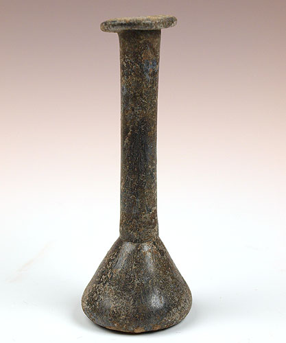 A Roman Glass Candlestick Ungentarium ca. 2nd century AD