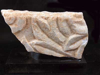 A Roman marble architectural fragment, ca 1st century AD