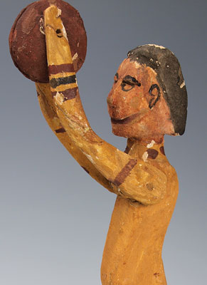 An Egyptian fertility dancing girl, early Roman Period ca 1st century BC/AD