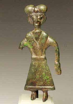 A Northern Iranian bronze Pendant, Amlash region, ca 8th - 6th century BC