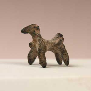 A miniature Persian bronze horse, Archaemenid Period, ca 500 - 300 BC