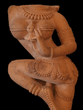 A red sandstone torso of a Dancing Devi, India, Rajasthan or Madhya Pradesh, 12th/13th Century AD or later