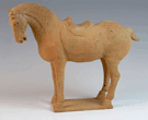 A Chinese Terracotta Horse, Tang dynasty ca 618-906 A.D.