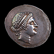 AIOLIS, Kyme tetradrachm circa 150-145 AD, AR  early style.