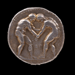 Greek Silver Stater Coin, Aspendos, Pamphylia, Asia Minor, ca 300 - 250 BC
