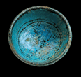 An Important Egyptian Faience Bowl, Middle Kingdom ca ca 2040-1648 BC