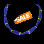 A rare Egyptian Blue faience and Glass bead necklace, Amarna Period ca 1352 - 1336 BCE