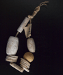 A group of early Egyptian beads, Pre-Dynastic - Early Dynastic Period ca 3300 - 3100 BC