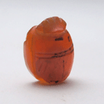 An Egyptian Carnelian Scarab, Late Period ca 664 - 332 BC