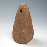 An Egyptian Limestone Loom Weight, New Kingdom ca 1550-1069BC