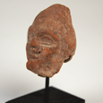 An Egyptian clay head of Hypocrates, ca 3rd century BC
