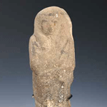 An Egyptian Nile Clay Shabti, Ramesside Period ca 1292-1072BC
