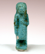 An Egyptian Faience Overseer shabti, 21st Dynasty ca 1069-945BC