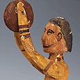 An Egyptian fertility dancing girl, early Roman Period ca 1st century BC/AD