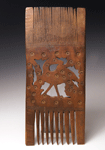 A fine Egyptian Coptic Wood Comb, ca 5th - 6th century AD