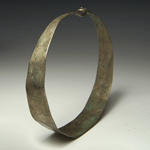 A Fine Thracian Silver Armlet, ca 4th Century B.C.