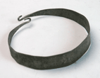 A Fine Thracian Silver Armlet, ca 4th Century B.C.