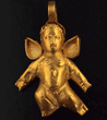 Exceptional Greek gold Eros pendant, Hellenistic Period, ca 1st century BC