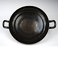 An Attic Black-Glazed stemless kylix, ca 5th century BC