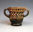 A Magna Grecia Xenonware Vessel, ca 4th century BC