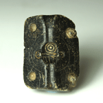 A Phoenician Black Steatite Jewelry Mold, ca 2nd millennium BC