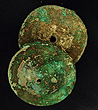 A pair of Holy Land Bronze Cymbals, ca 1st century BC/AD