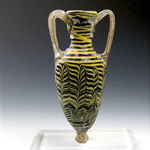 An Eastern Mediterranean core formed Glass Amphoriskos, ca 3rd century BC