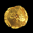 A Holy Land gold brooch, ca late 4th century BC