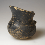 A Hittite Black Glazed Clay Jug, ca 2nd millennium BC