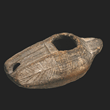 An Byzantine Clay Oil Lamp, ca 8th century AD