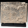 A Roman sarcophagus lead panel, ca 1st - 2nd century AD