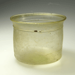 A Roman pale Green Glass Beaker, ca. 4th century AD