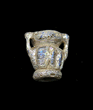 A Roman miniature glass bead pitcher, 3rd century AD