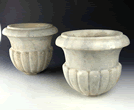 A Pair of Fine Roman Marble Urns, ca 1st-3rd Century A.D.
