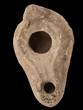 An early Christian Oil Lamp, ca 4th century AD